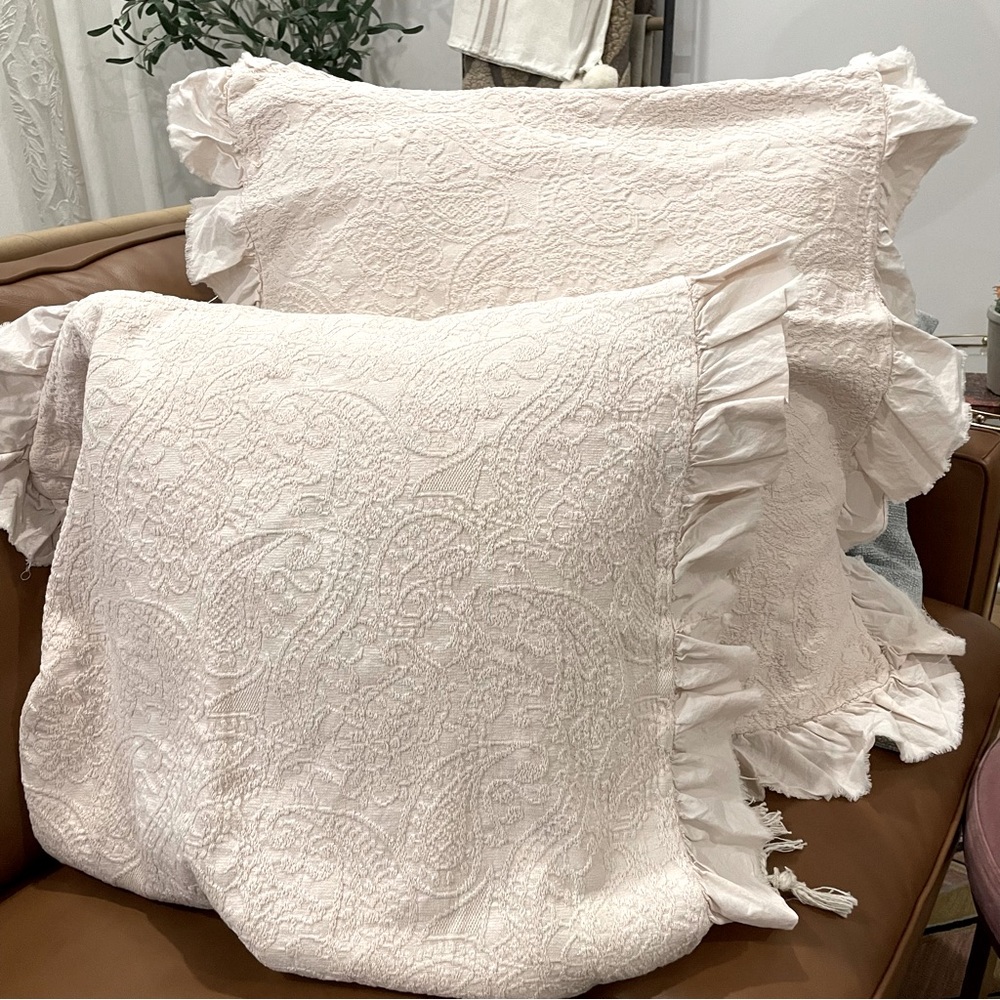PiuBelle Piu Belle Euro Sham 2 Pck 
Cotton Pillow Euro Shams  Portugal